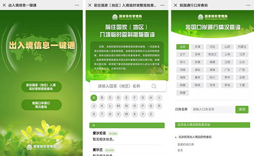 国家移民管理局推出疫情防控期间出入境信息查询服务